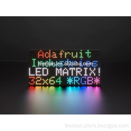 Leeman china p5 indoor for rental led display full sexy xxx movies video smd module 64x32 led display module dot matrix p3